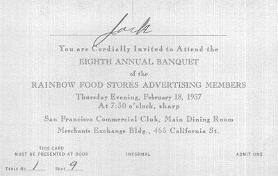 8th Annual Banquet  Ticket